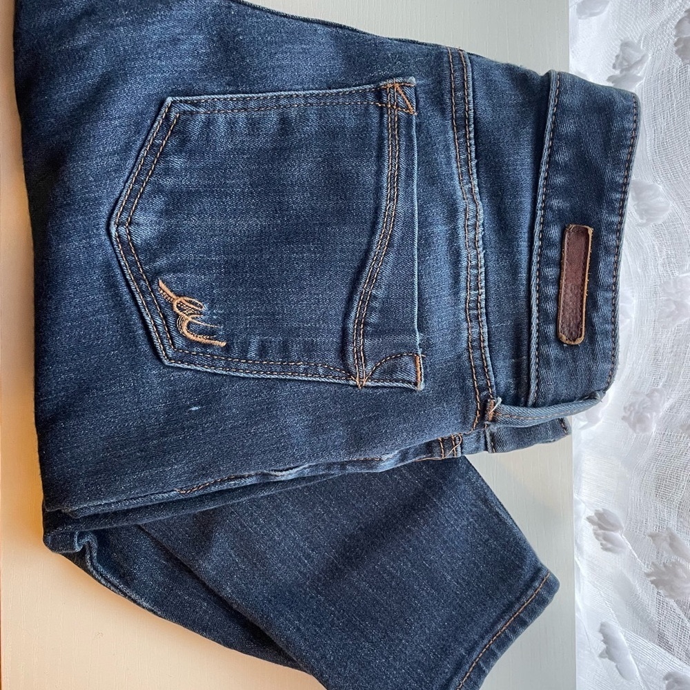 Express Women's Dark Blue Jeans